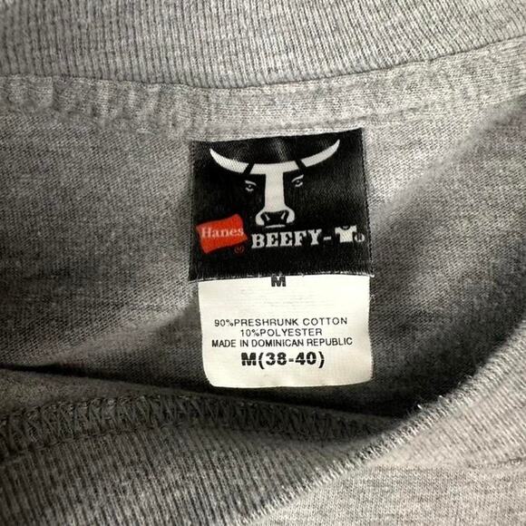 Vintage Beeriodic Table of Essentials Grey Graphic T-shirt Size Medium - Picture 3 of 7